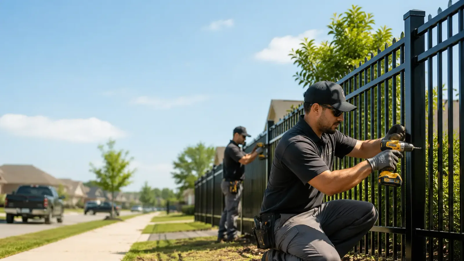 Metal Fence Installation in Muscle Shoals, AL